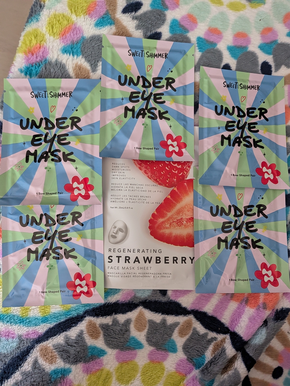 Mask Bundle: 5 Under Eye Mask & 1 Full